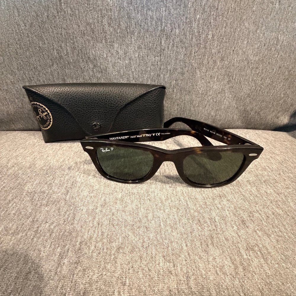 Ray Ban Polarized Wayfarer (low)